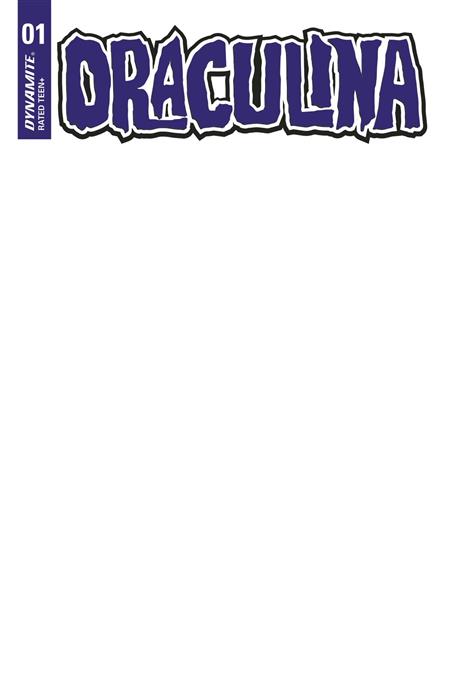 DRACULINA #1 CVR F BLANK AUTHENTIX