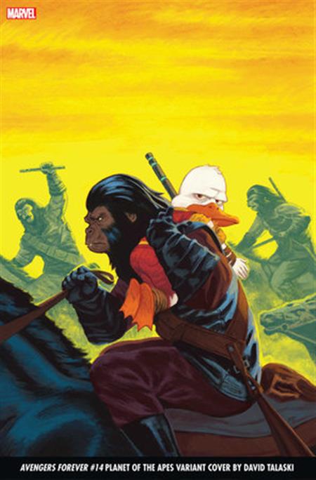 AVENGERS FOREVER #14 TALASKI PLANET OF THE APES VAR