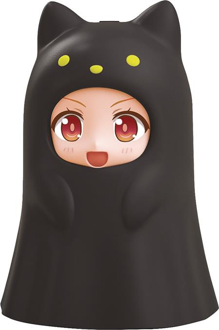 NENDOROID MORE KIGURUMI FACE PARTS CASE GHOST CAT BLACK VER