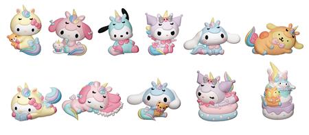 HELLO KITTY & FRIENDS S4 UNICORN 24PC 3D BAG CLIP BMB DS (C: