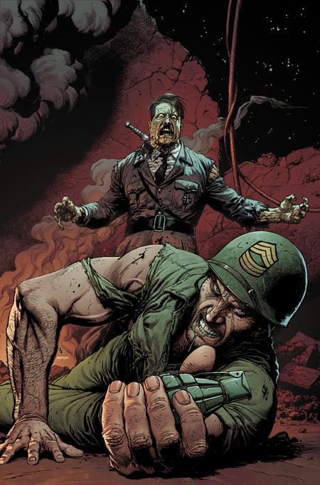 DC HORROR PRESENTS SGT ROCK VS THE ARMY OF THE DEAD #6 (OF 6) CVR A GARY FRANK (MR)
