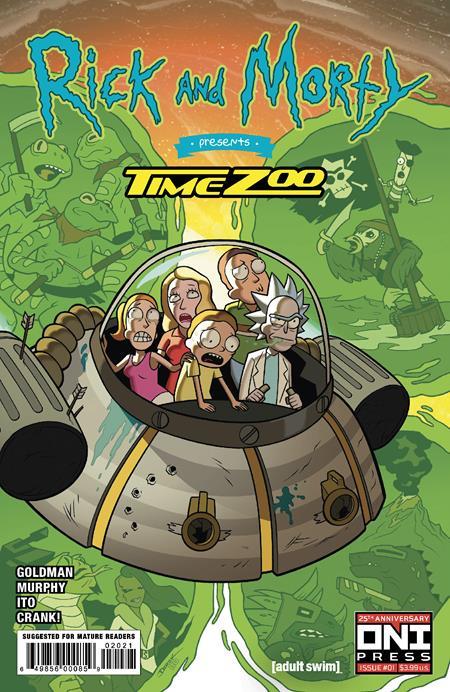 RICK AND MORTY PRESENTS TIME ZOO #1 (CVR B) (MR)