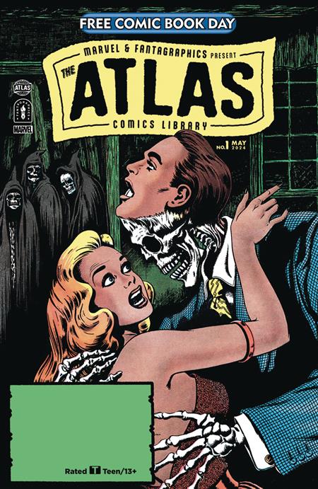 FCBD 2024 MARVEL & FANTAGRAPHICS PRSNT ATLAS COMICS LIBRARY (Net)