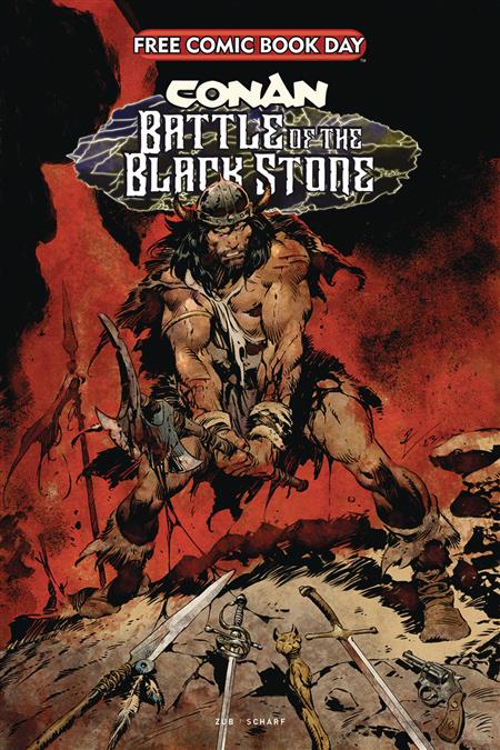 FCBD 2024 CONAN BARBARIAN BATTLE BLACK STONE (Net) (MR)