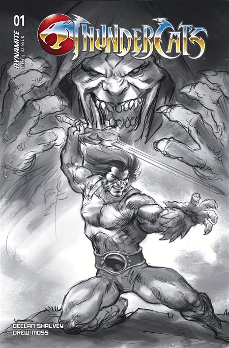 THUNDERCATS #1 CVR R 15 COPY INCV PARRILLO LINE ART