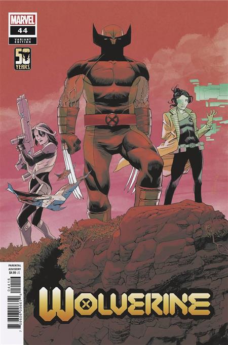 WOLVERINE #44 25 COPY INCV DECLAN SHALVEY VAR