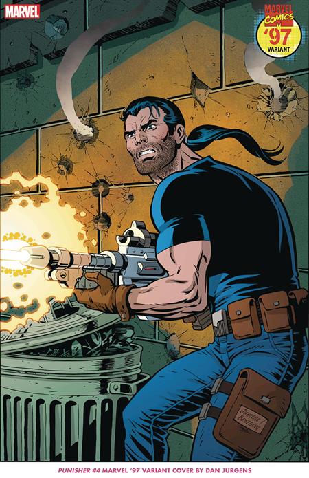 PUNISHER #4 DAN JURGENS MARVEL 97 VAR