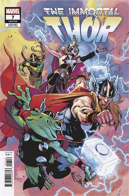 IMMORTAL THOR #7 25 COPY INCV MAHMUD ASRAR VAR