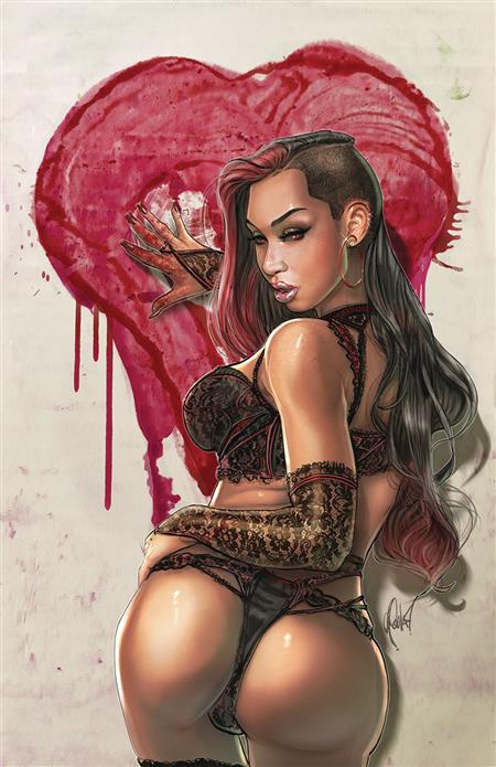 GFT 2024 VALENTINES DAY LINGERIE PINUP SP CVR D POULAT (MR)