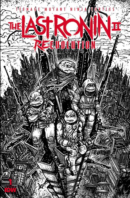 TMNT THE LAST RONIN II RE EVOLUTION #1 CVR I 100 COPY EASTMAN