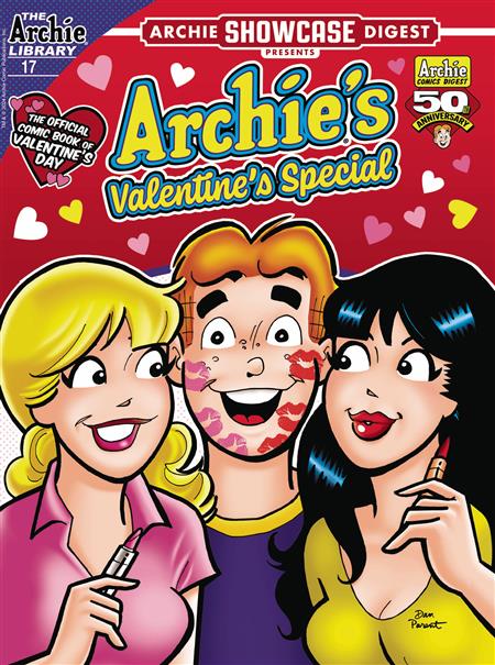 ARCHIE SHOWCASE JUMBO DIGEST #17 ARCHIES VALENTINE`S SPECIAL