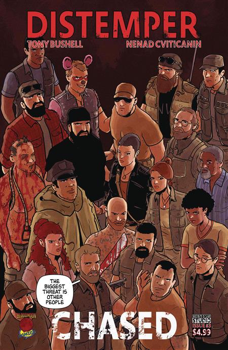 DISTEMPER #3 (OF 3) CVR B NENAD CVITICANIN