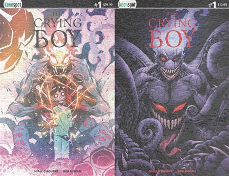 CRYING BOY #1 CVR H HOLOFOIL FLIP (NOTE PRICE)