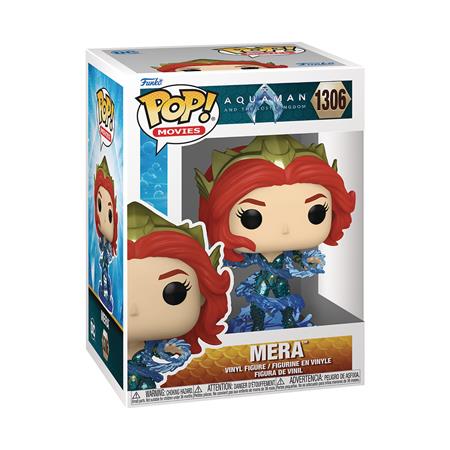 POP MOVIES AQUAMAN LOST KINGDOM MERA W/ HYDROKINESIS VIN FIG