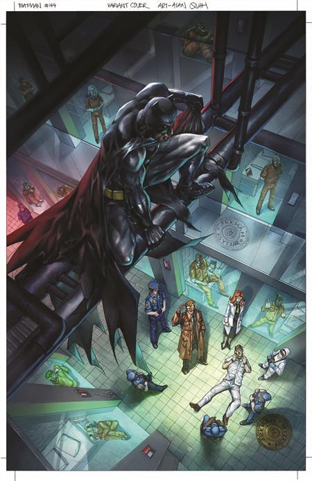 BATMAN #144 CVR E ALAN QUAH CARD STOCK VAR