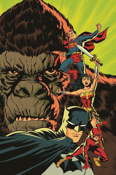JUSTICE LEAGUE VS GODZILLA VS KONG #5 (OF 7) CVR C MICHAEL CHO CARD STOCK VAR
