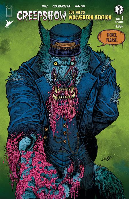 CREEPSHOW JOE HILLS WOLVERTON STATION (ONE SHOT) CVR C INC 1:10 WOLF VAR (MR)