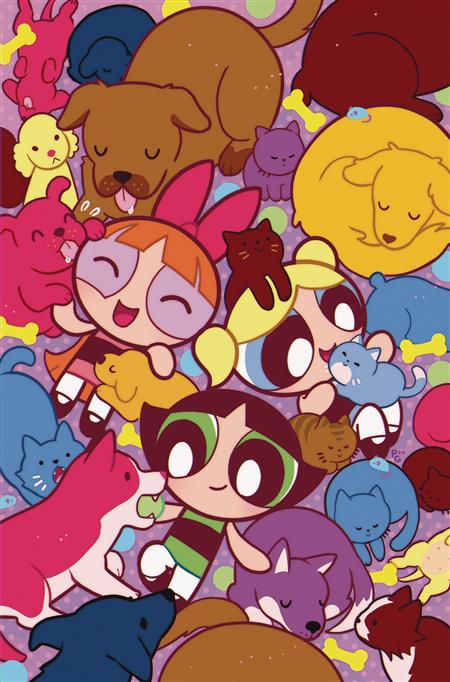 POWERPUFF GIRLS #8 CVR J 25 COPY INCV GANUCHEAU VIRGIN 