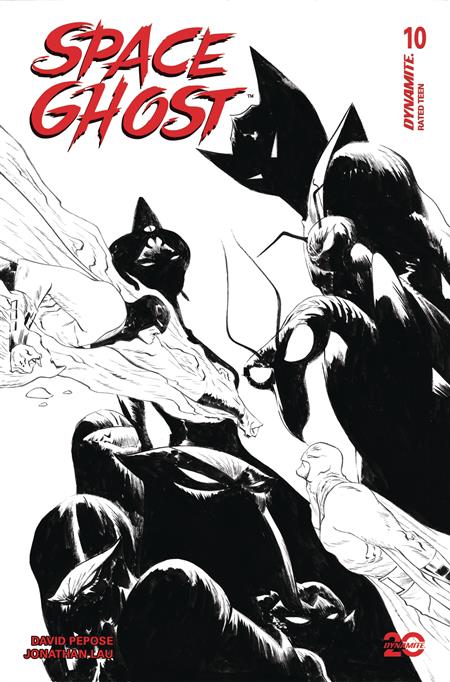 SPACE GHOST #10 CVR H 15 COPY INCV LEE LINE ART 