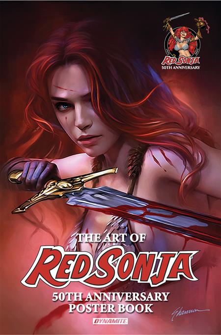 RED SONJA 50TH ANN POSTER BOOK SC 