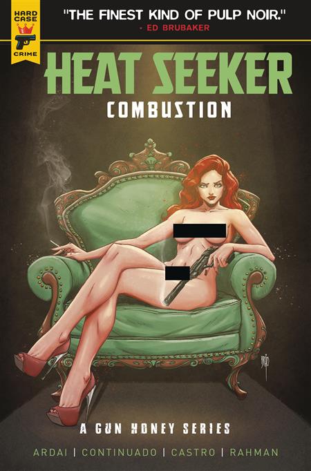 HEAT SEEKER COMBUSTION GUN HONEY SERIES #4 CVR E BRAO NUDE BAGGED (MR)