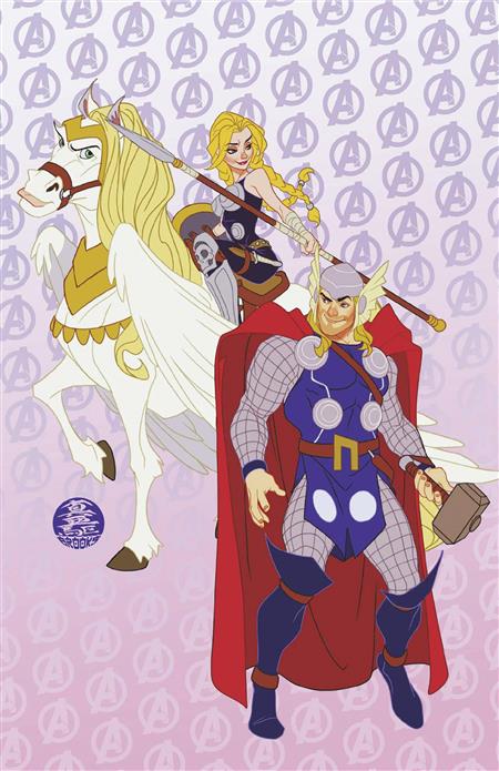 IMMORTAL THOR #20 50 COPY INCV BROOKS ANIMATED-STYLE VIR VAR