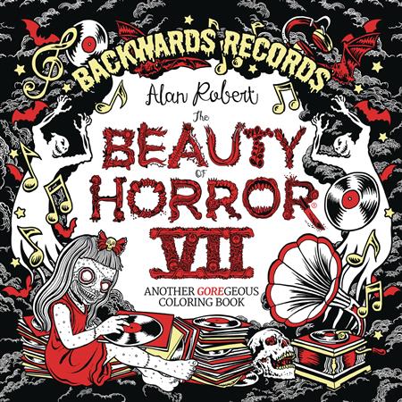 BEAUTY OF HORROR COLORING BOOK VOL 07 