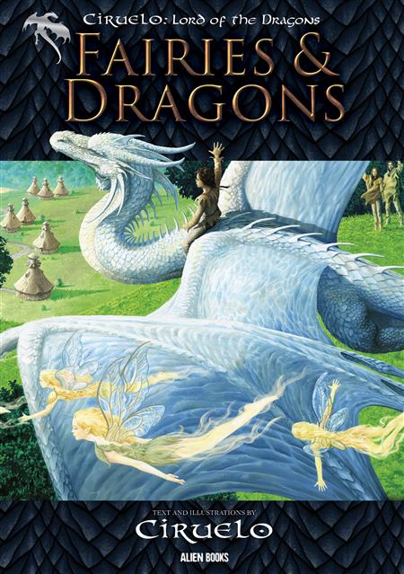 CIRUELO LORD DRAGONS FAIRIES & DRAGONS HC 