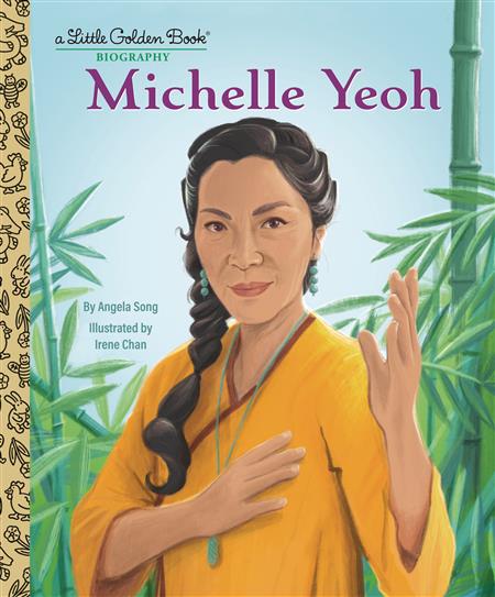 MICHELLE YEOH LITTLE GOLDEN BOOK BIOGRAPHY HC 