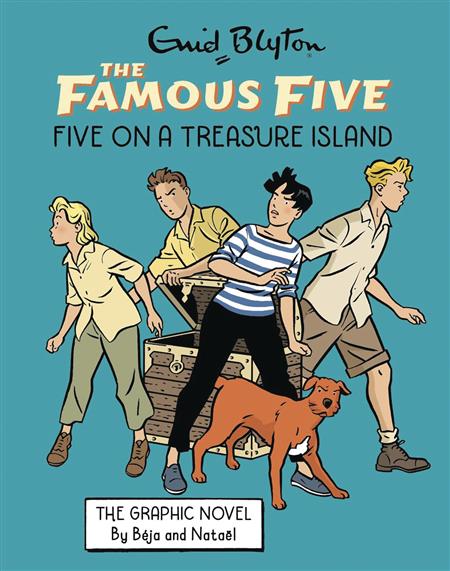 FAMOUS FIVE GN VOL 01 FIVE ON A TREASURE ISLAND 