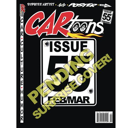 CARTOONS MAGAZINE #55 COVERING ALL CAR CULTURES 