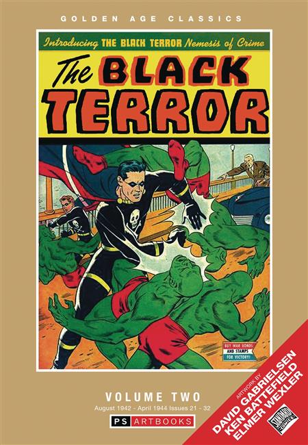 GOLDEN AGE CLASSICS BLACK TERROR HC VOL 02 