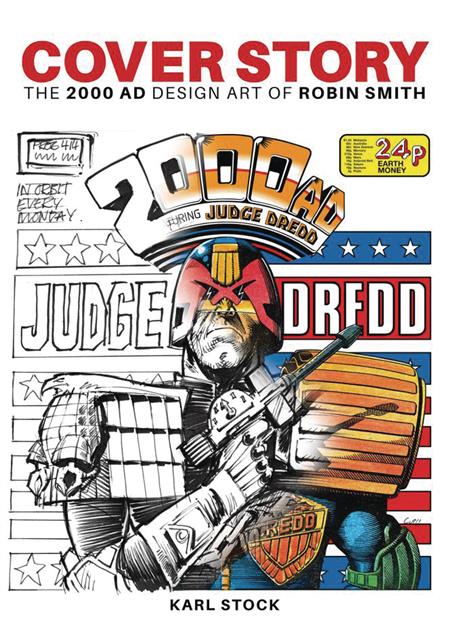 COVER STORY THE 2000 AD DESIGN ART OF ROBIN SMITH SC 