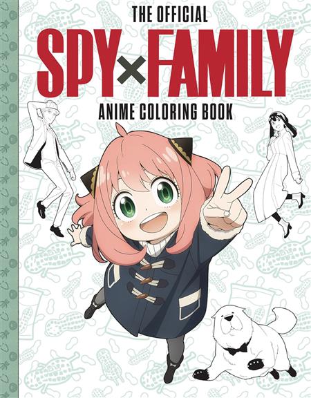 SPY X FAMILY OFFICIAL ANIME COLORING BOOK 