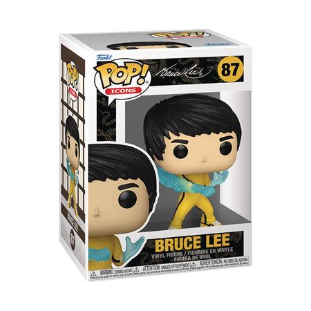 POP ICONS BRUCE LEE FIG 