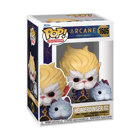 POP TV ARCANE LEAGUE OF LEGENDS HEIMERDINGER W/PORO FIG 