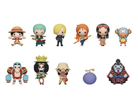 ONE PIECE SERIES3 3D FOAM BAG CLIP 24PC BMB DS 