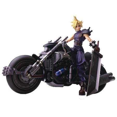 FFVII BRING ARTS CLOUD STRIFE & HARDY-DAYTONA AF SET (Net)