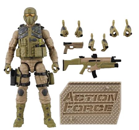 ACTION FORCE SERIES 4 DESERT STEEL BRIGADE AF (Net) 