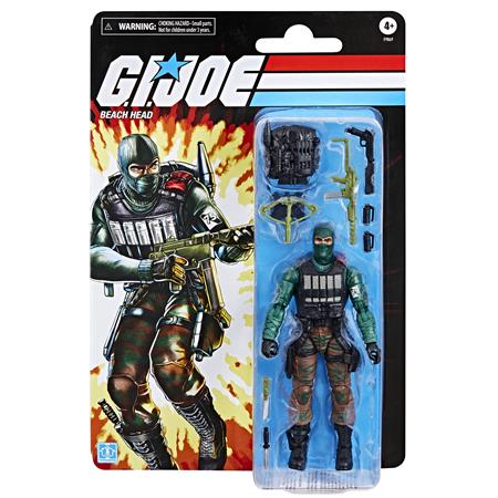 GI JOE CLASSIFIED SERIES 6IN RETRO BEACH HEAD AF (Net) 