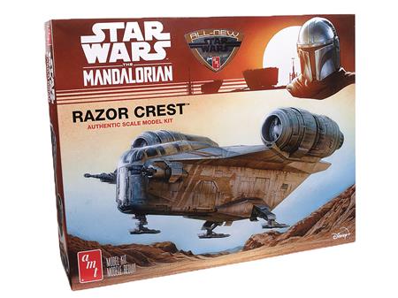 STAR WARS MANDALORIAN RAZOR CREST 1/72 SCALE AMT MODEL KIT