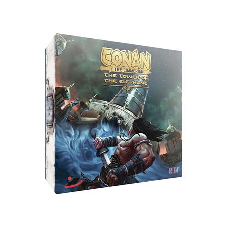 CONAN THE CIMMERIAN THE TOWER OF THE ELEPHANT BOARD GAME (Net)