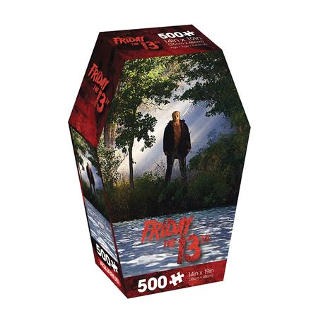 FRIDAY THE 13TH COFFIN BOX 500PC PUZZLE (Net) 