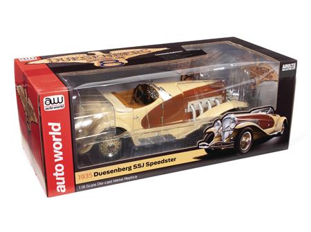 AW 1935 DUESENBERG SSJ SPEEDSTER 1/18 DIE-CAST VEH (Net) 