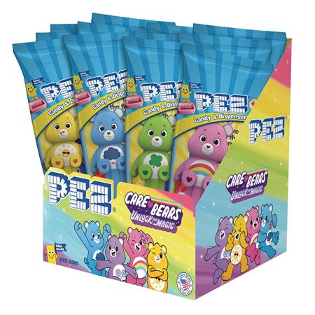 CARE BEARS PEZ 12PC POLY BAG DISPLAY (Net) 