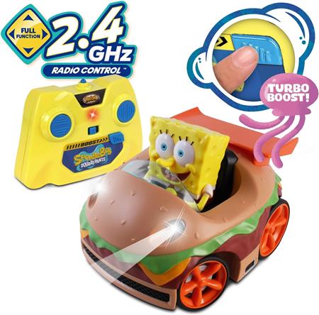 SPONGEBOB R/C KRABBY PATTY W/ 2.4GHZ TURBO BOOST (Net) 