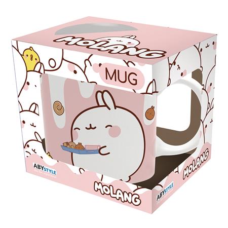 MOLANG MILK & COOKIES 11OZ MUSIC MUG (Net) 