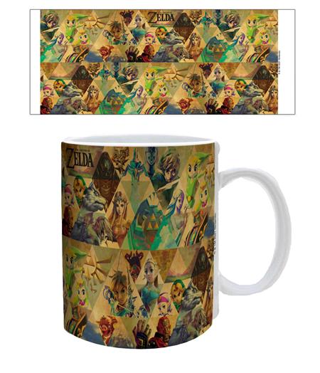 LEGEND OF ZELDA CHARACTER MONTAGE 11OZ MUG (Net)