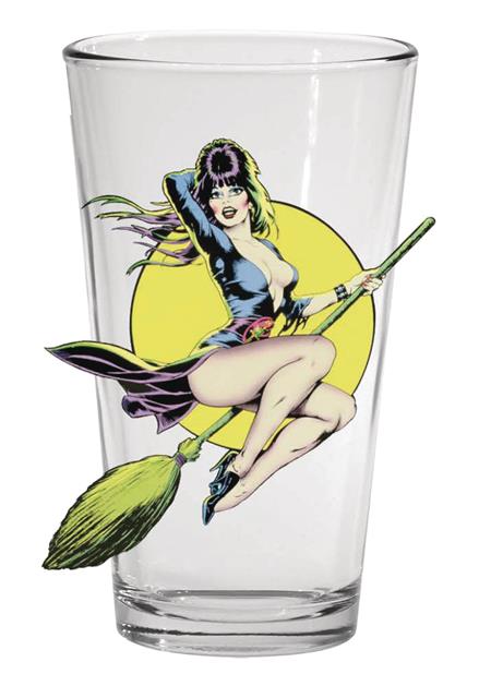 TOON TUMBLERS ELVIRA PINT GLASS 