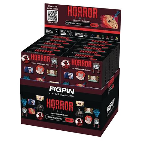 FIGPIN HORROR MYSTERY MINI PIN BMB DIS (Net) 